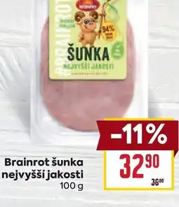 Billa Brainrot šunka nejvyšší jakosti nabídka