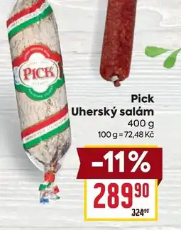 Billa Pick Uherský salám nabídka