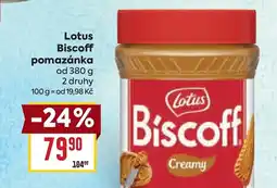 Billa Lotus Biscoff pomazánka nabídka