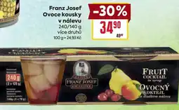 Billa Franz Josef Ovoce kousky v nálevu nabídka