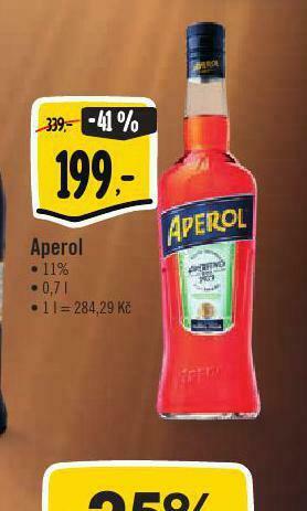 Albert Aperol nabídka