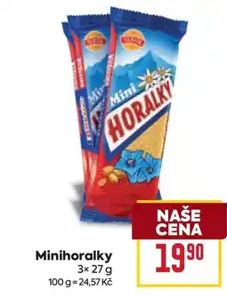 Billa Sedita Minihoralky nabídka
