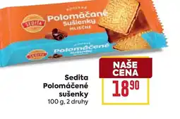 Billa Sedita Polomáčené sušenky nabídka