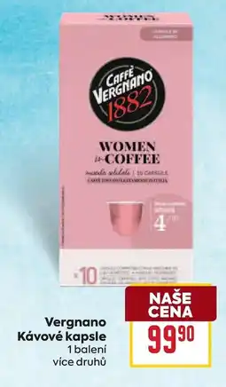 Billa Vergnano Kávové kapsle nabídka
