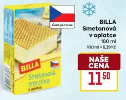 Billa BILLA Smetanová v oplatce nabídka