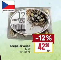 Billa Křepelčí vejce nabídka
