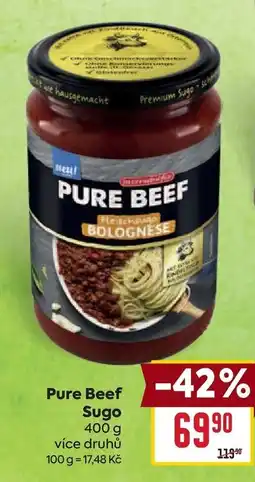 Billa Pure Beef Sugo nabídka