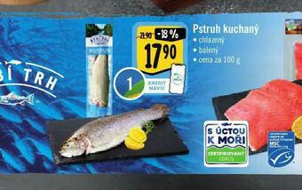 Albert Pstruh kuchaný nabídka