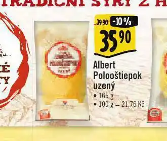Albert Albert polooštiepok uzený nabídka