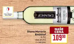 Billa Diana Moravia Eminhof nabídka