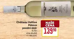 Billa Château Valtice Pálava pozdní sběr nabídka