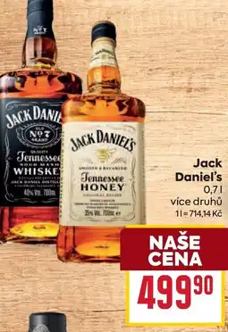 Billa Jack Daniel's nabídka