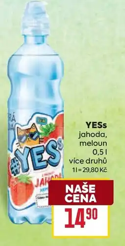 Billa YESS jahoda, meloun nabídka
