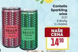 Billa Contello Sparkling wine nabídka