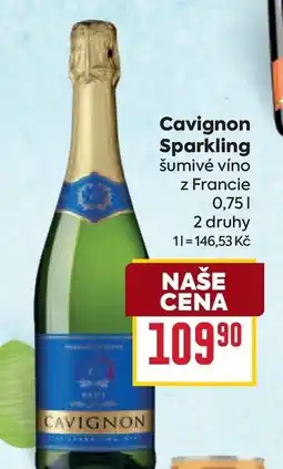 Billa Cavignon Sparkling šumivé víno z Francie nabídka