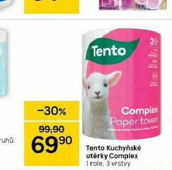 Tesco Tento kuchyňské utěrky nabídka