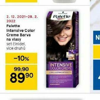 Tesco Palette intensive color creme barva na vlasy nabídka