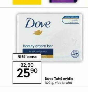 Tesco Dove tuhé mýdlo nabídka