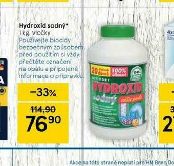 Tesco Hydroxid sodný nabídka