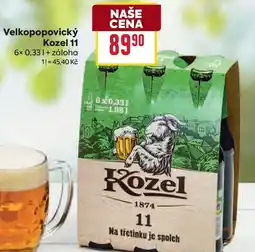 Billa Velkopopovický Kozel 11 nabídka