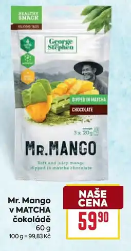 Billa Mr. Mango V MATCHA čokoládě nabídka