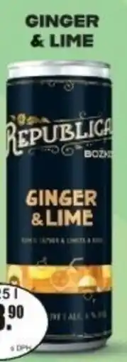 Adam Republica Ginger & lime nabídka