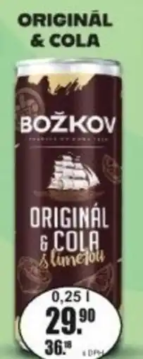 Adam Božkov Originál & cola nabídka