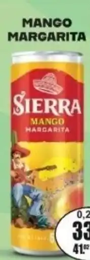 Adam Sierra Mango margarita nabídka