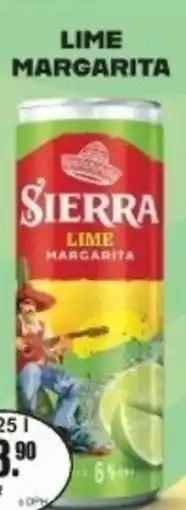 Adam Sierra Lime margarita nabídka