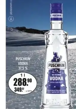 Adam Puschkin vodka 37,5% nabídka