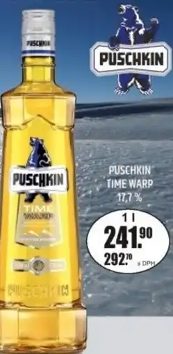 Adam Puschkin time warp 17,7% nabídka