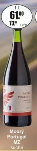 Adam Modrý Portugal MZ suché nabídka