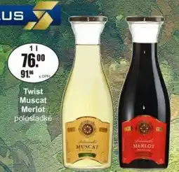 Adam Twist Muscat Merlot polosladké nabídka