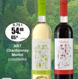 Adam ART Chardonnay Merlot polosladké nabídka