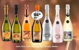 Adam Mucha sekt Demi, Brut, Rosé, De Luxe, ICE, ICE rosé, Nealko nabídka