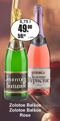 Adam Zolotoe Balšoe Zolotoe Balšoe Rose nabídka