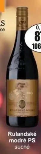 Adam Rulandské modré PS suché nabídka