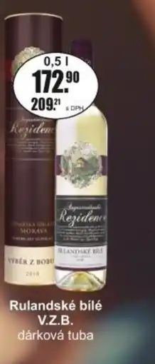 Adam Rulandské bílé V.Z.B. dárková tuba nabídka