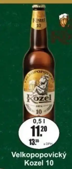 Adam Velkopopovický Kozel 10 nabídka