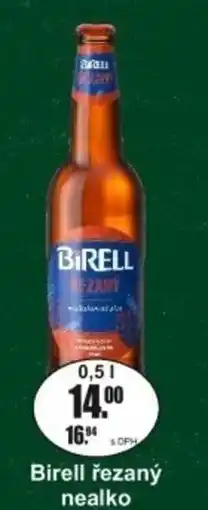 Adam Birell řezaný nealko nabídka