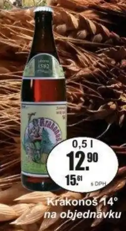 Adam Krakonoš 14° na objednávku nabídka