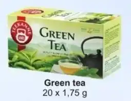 Adam Teekanne Green tea nabídka