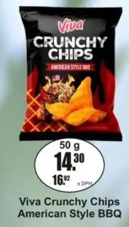 Adam Viva Crunchy Chips American Style BBQ nabídka