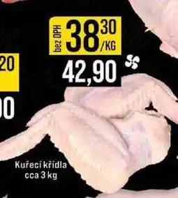 Jip Kuřecí křídla сса 3kg 1kg nabídka
