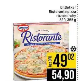 Jip Dr.Oetker Ristorante pizza různé druhy nabídka