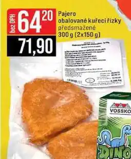 Jip Pajero obalované kuřecí řízky předsmažené 300 g (2x150 g) nabídka