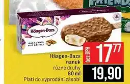 Jip Häagen-Dazs nanuk různé druhy nabídka