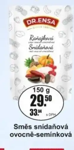 Adam DR.Ensa Směs snídaňová ovocně-semínková nabídka