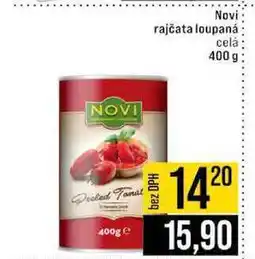 Jip Novi rajčata loupaná celá nabídka