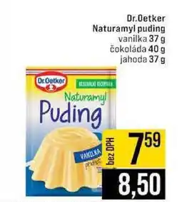 Jip Dr.Oetker Naturamyl puding vanilka 37 g čokoláda 40 g jahoda nabídka